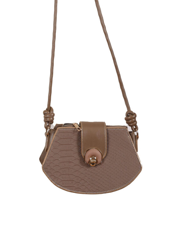 Vizon Kroko Yarım Ay Çanta