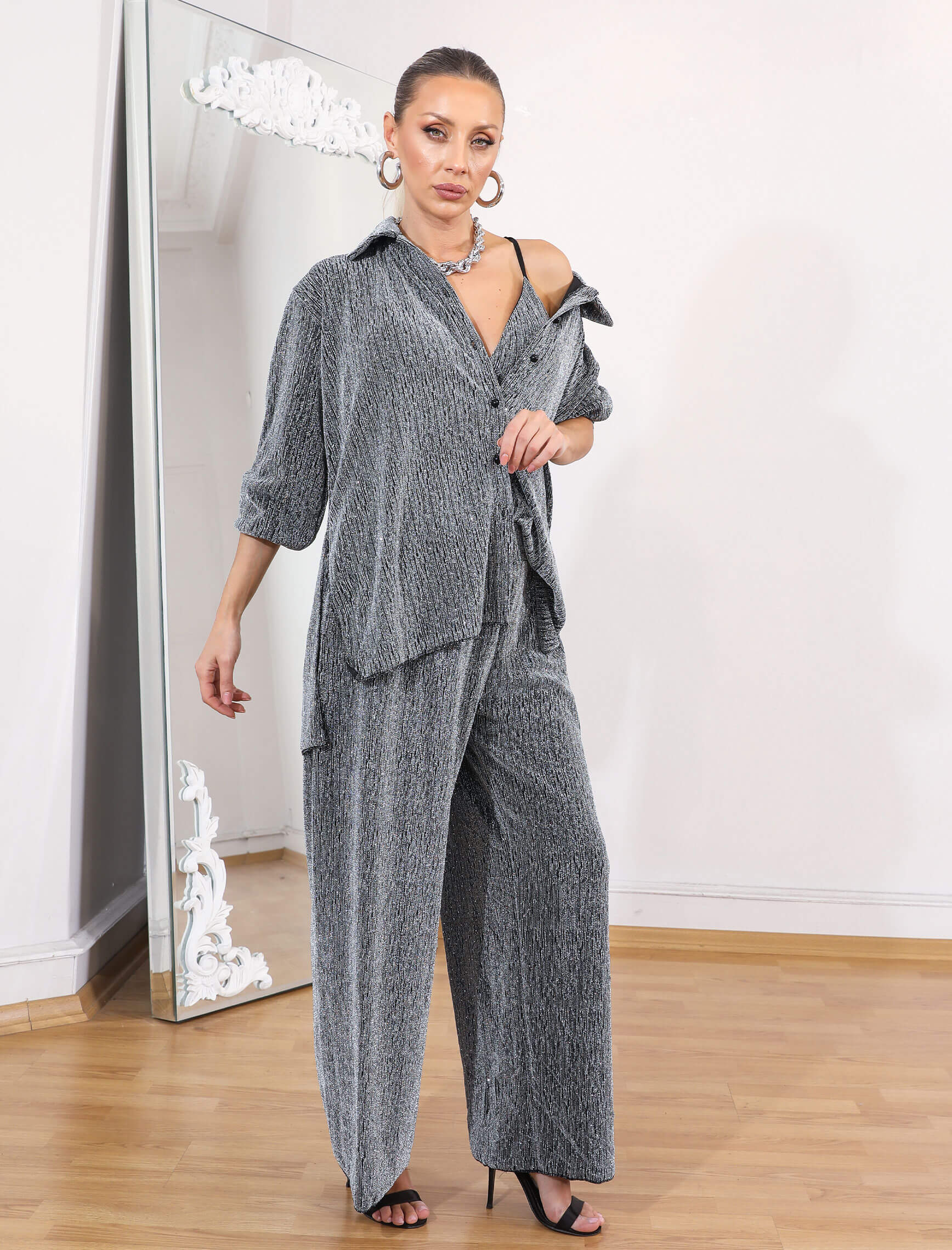 Gümüş Üçlü Venti Takım - Görsel 2