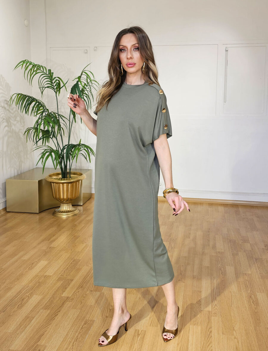 Mint Tiamo Elbise - Görsel 2