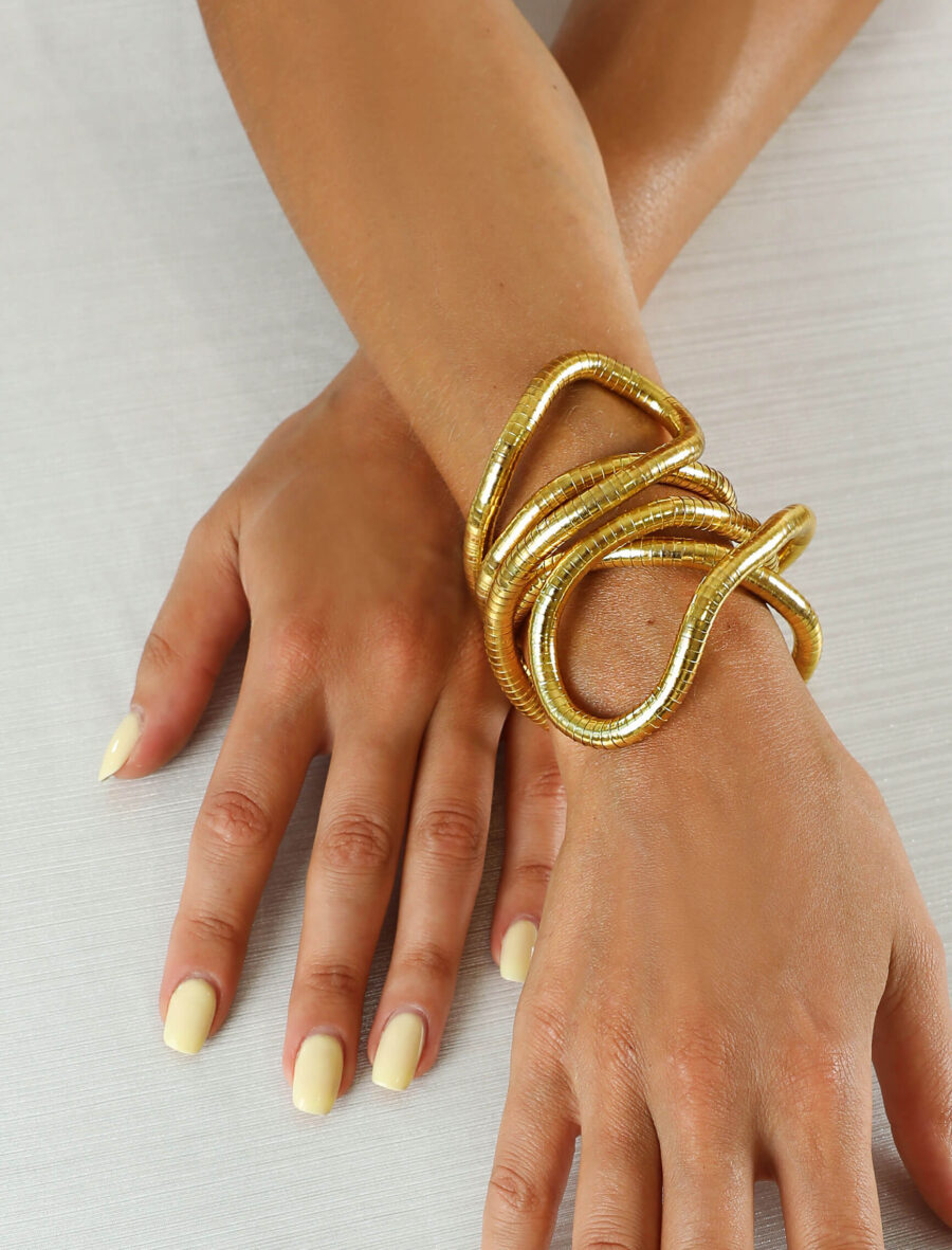 Gold Murano Kolye-Bileklik - Görsel 4