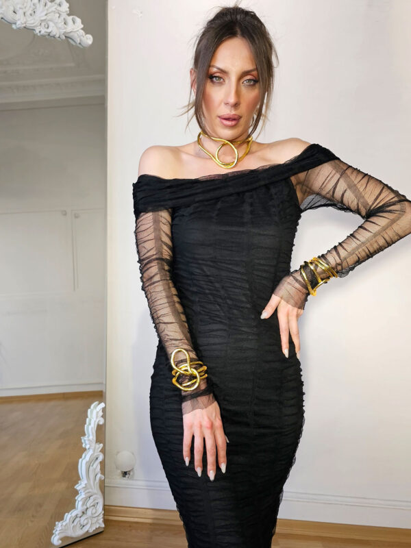 Gold Murano Kolye-Bileklik