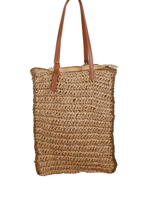 Kahve Deri Biye Çanta