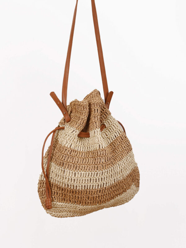 Camel Bej Büzgü Çanta