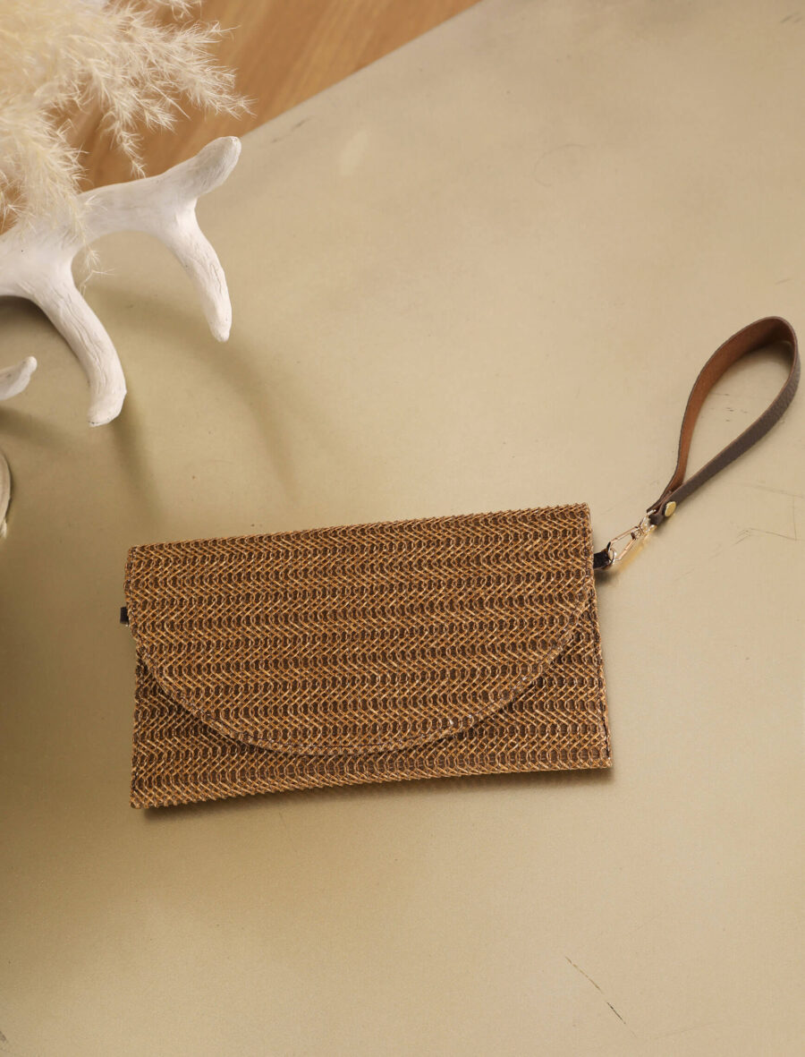 Camelrengi Hasır Clutch