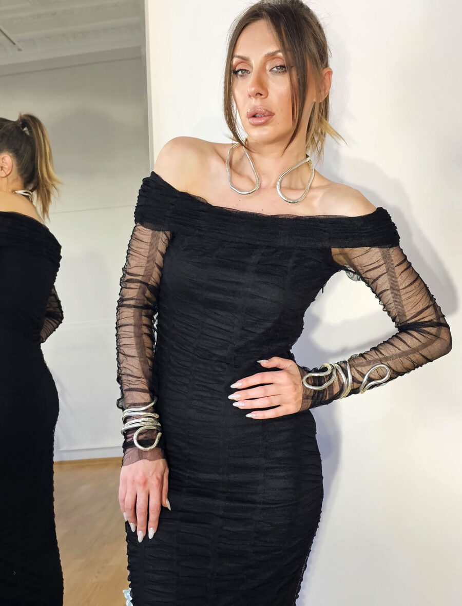 Gümüş Murano Kolye-Bileklik - Görsel 2