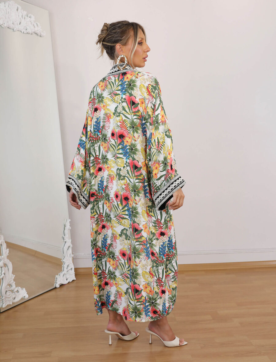 Çiçekli Kimono - Görsel 3