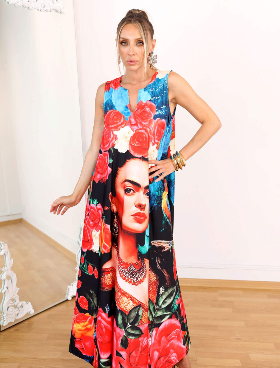 Frida Popart Elbise
