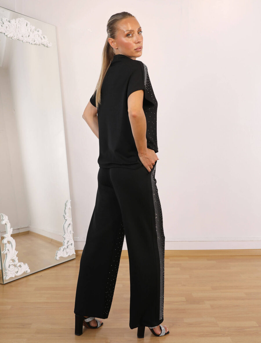 Siyah Sports Twinkle Takım - Görsel 5