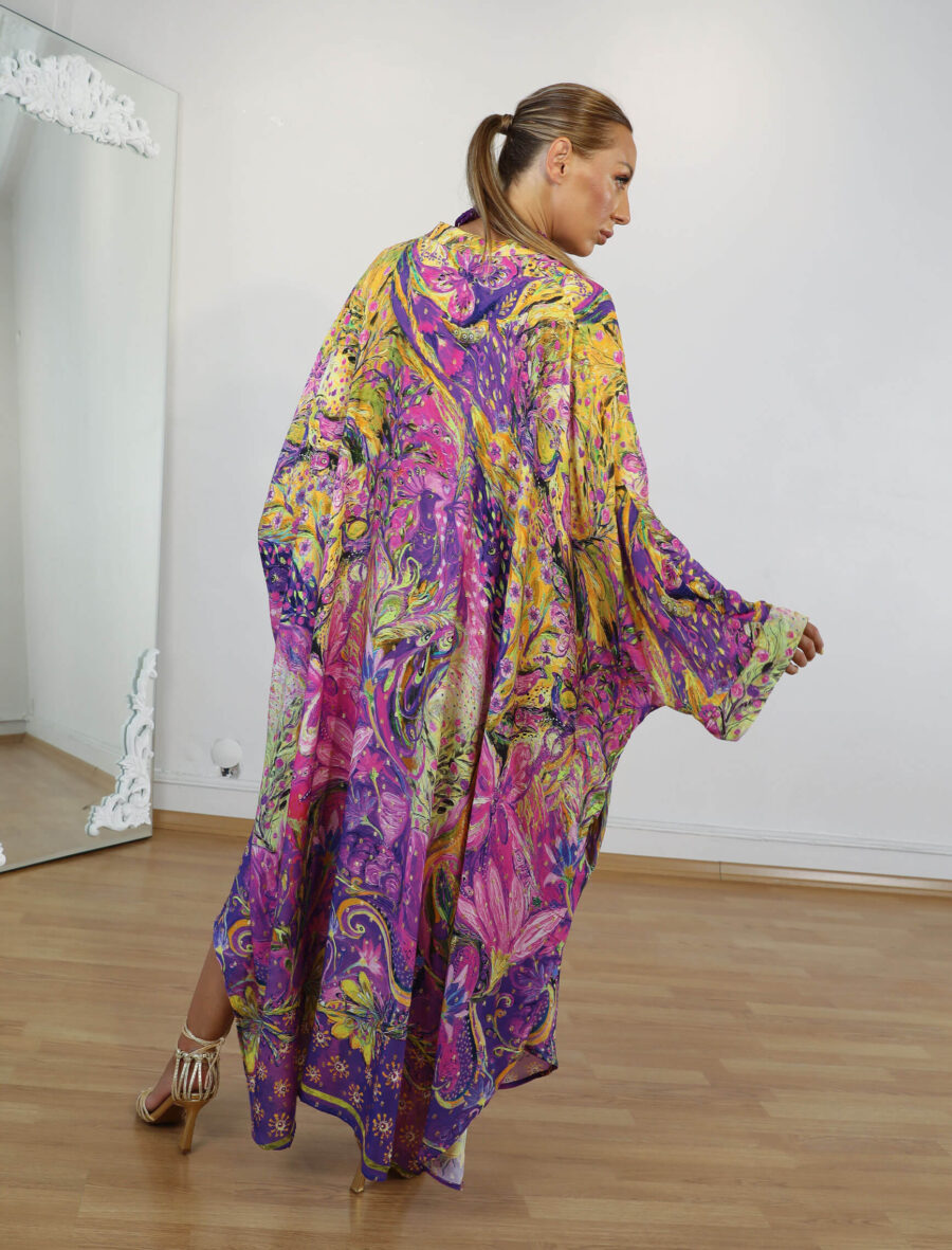 Mor Gold Namat Tunik - Görsel 5