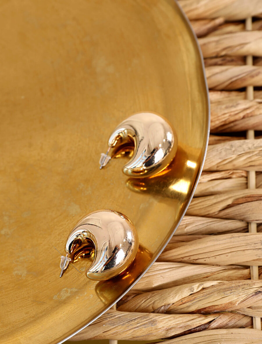 Gold Muya Damla Küpe