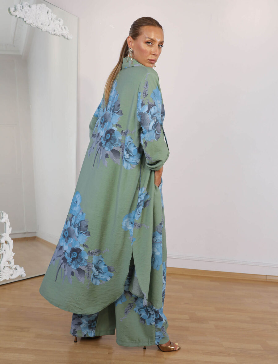 Haki Warda Tunik Takım - Görsel 4