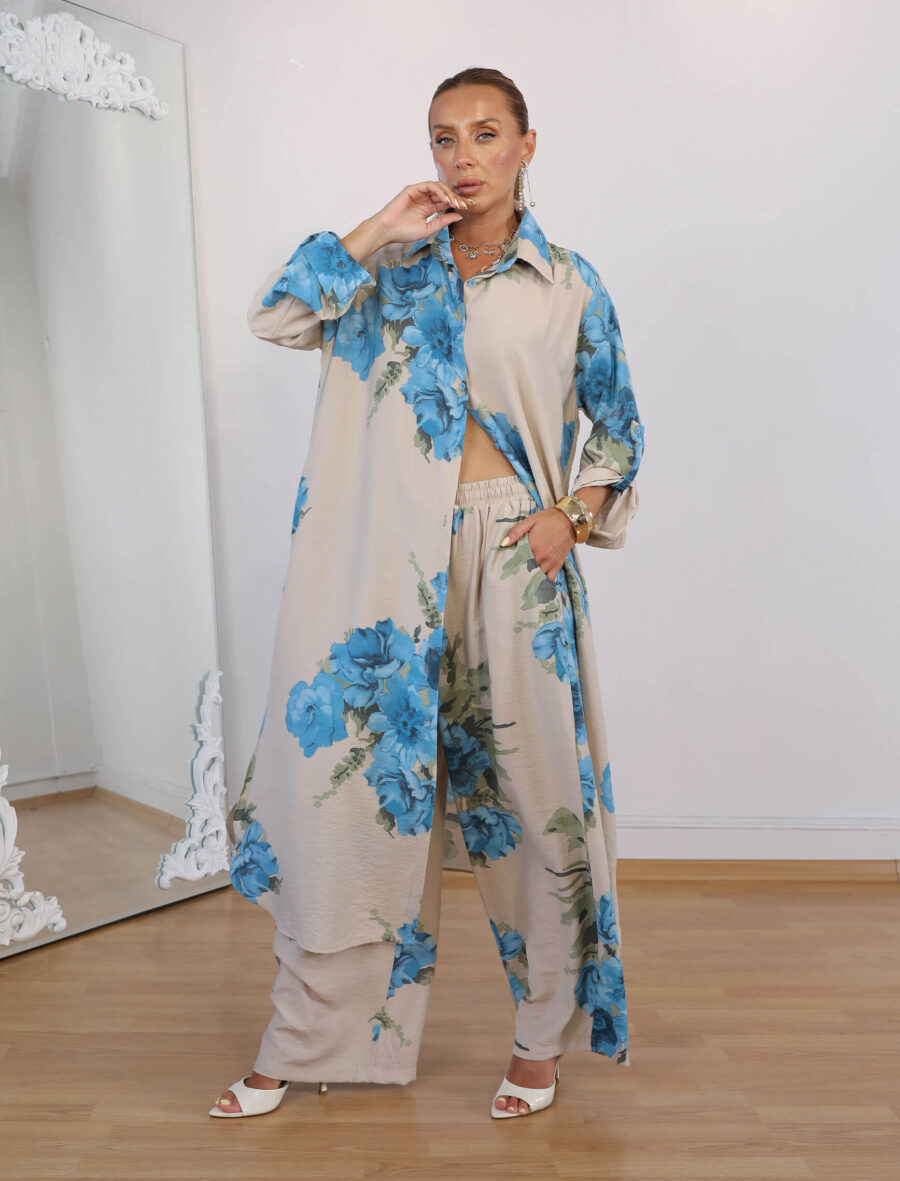 Taş Warda Tunik Takım - Görsel 2