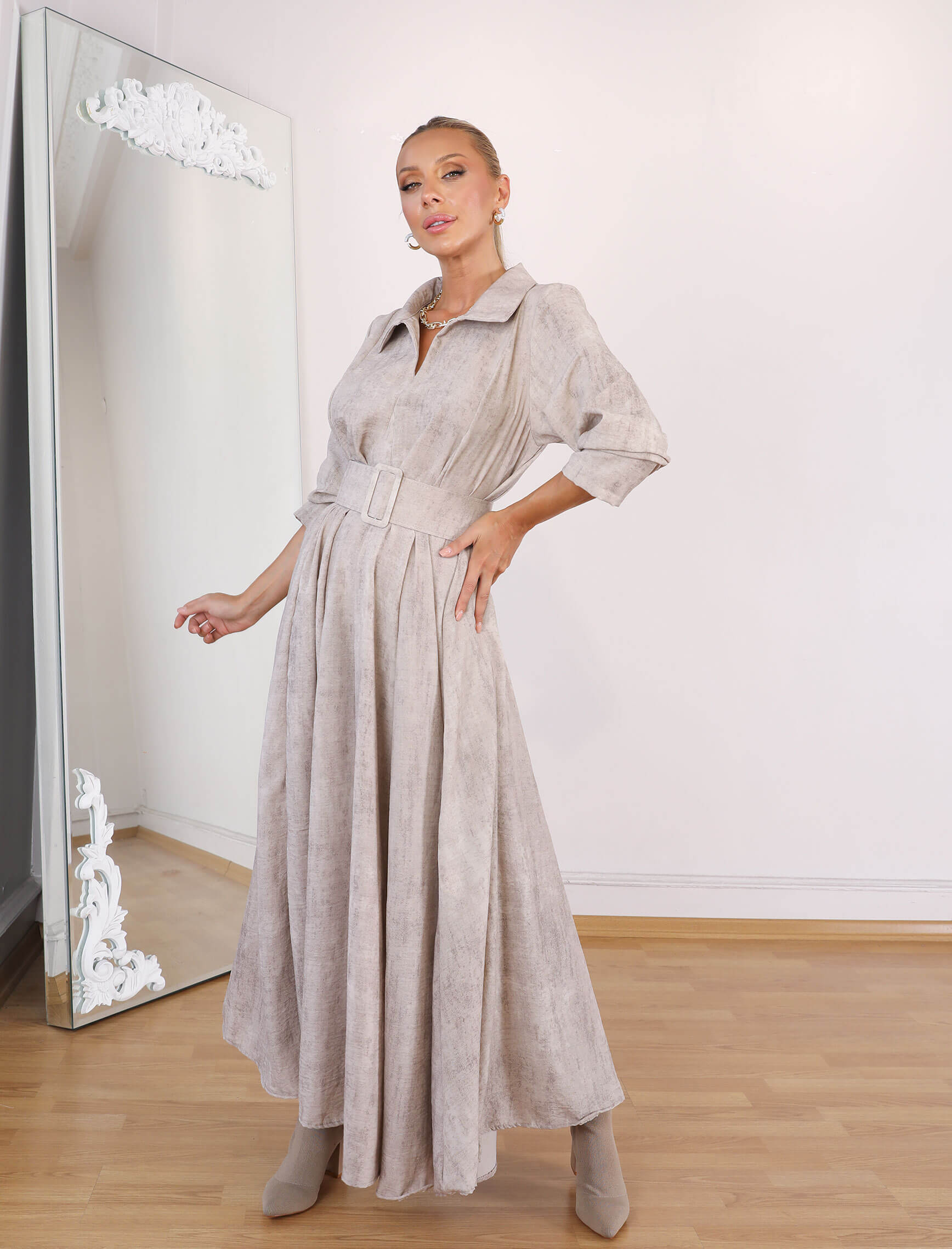 Taş Piare Elbise - Görsel 4