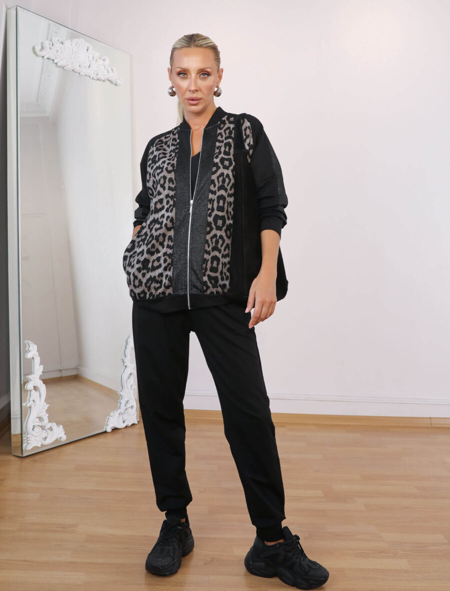 Gri Leopardesen Bomber İkili Takım