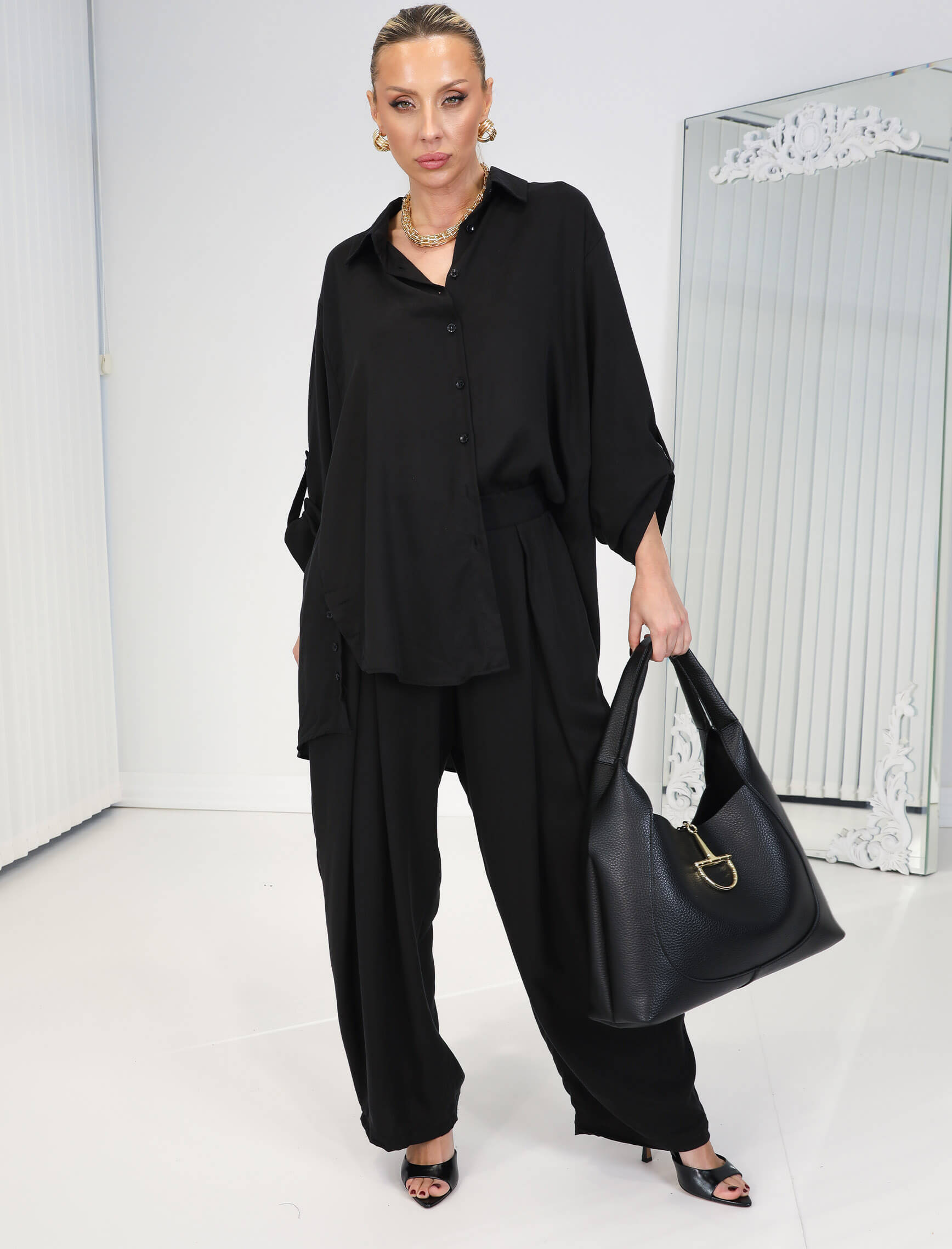 Siyah Tensel Kupra Vien Takım