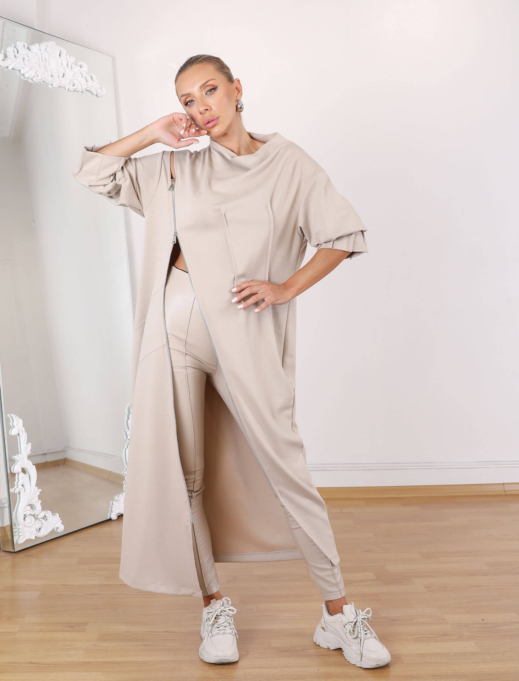 Taş Bellisi Tasarım Elbise-Tunik - Görsel 7