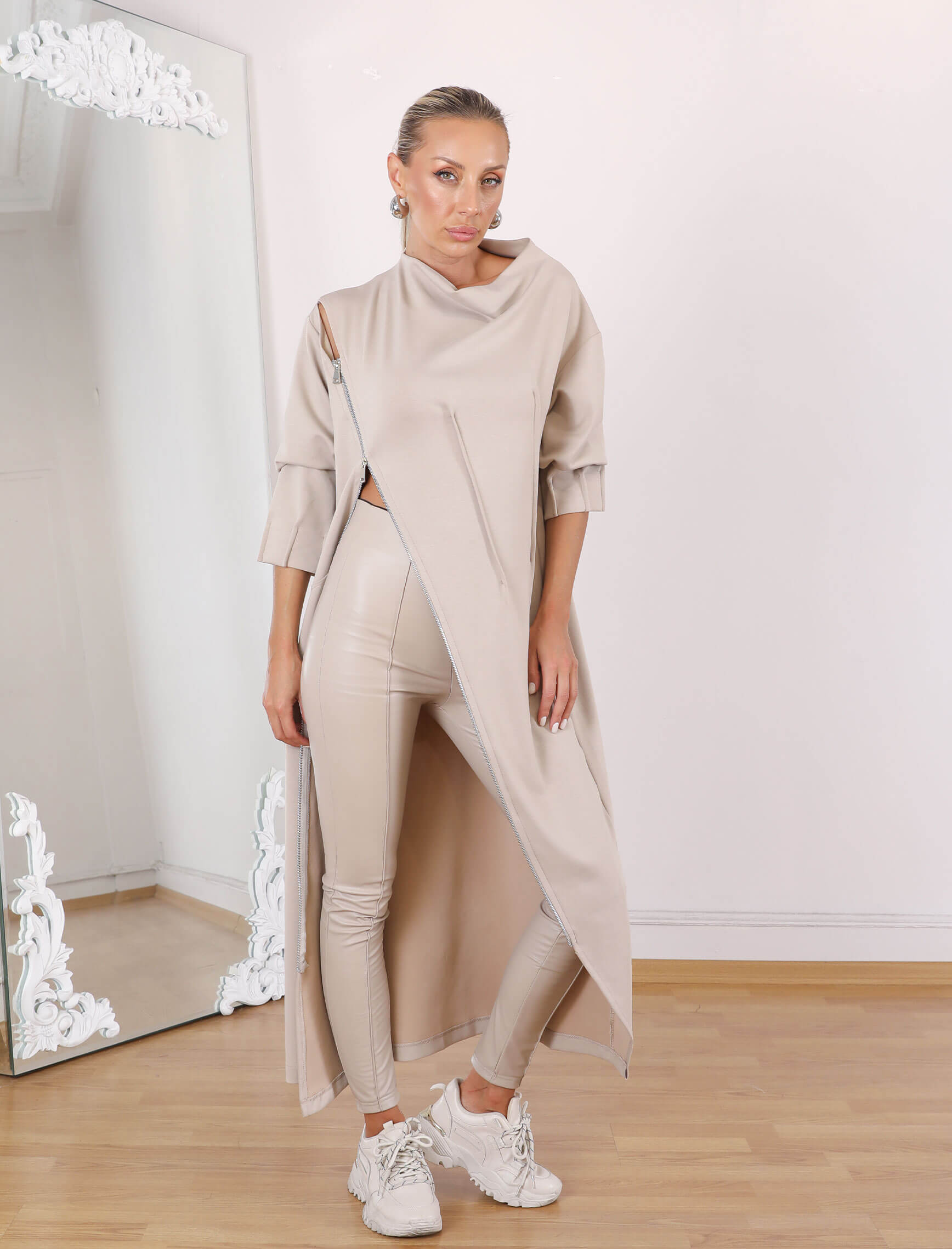 Taş Bellisi Tasarım Elbise-Tunik - Görsel 6