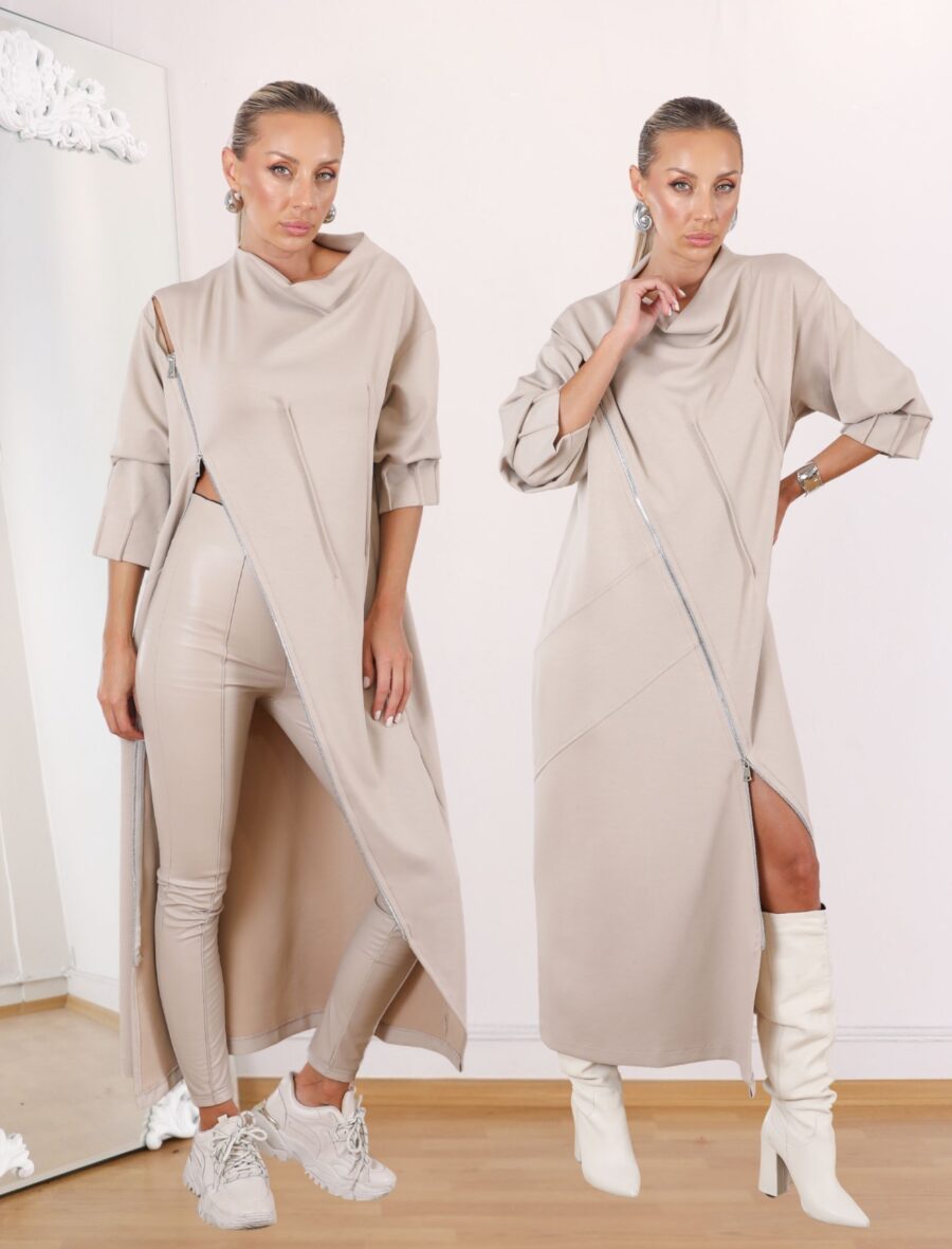 Taş Bellisi Tasarım Elbise-Tunik