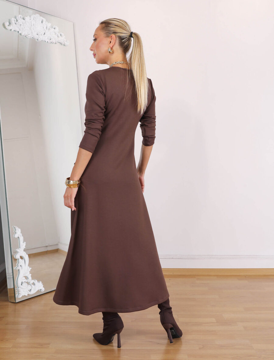 Kahve Kemerli Alya Ebise - Görsel 5