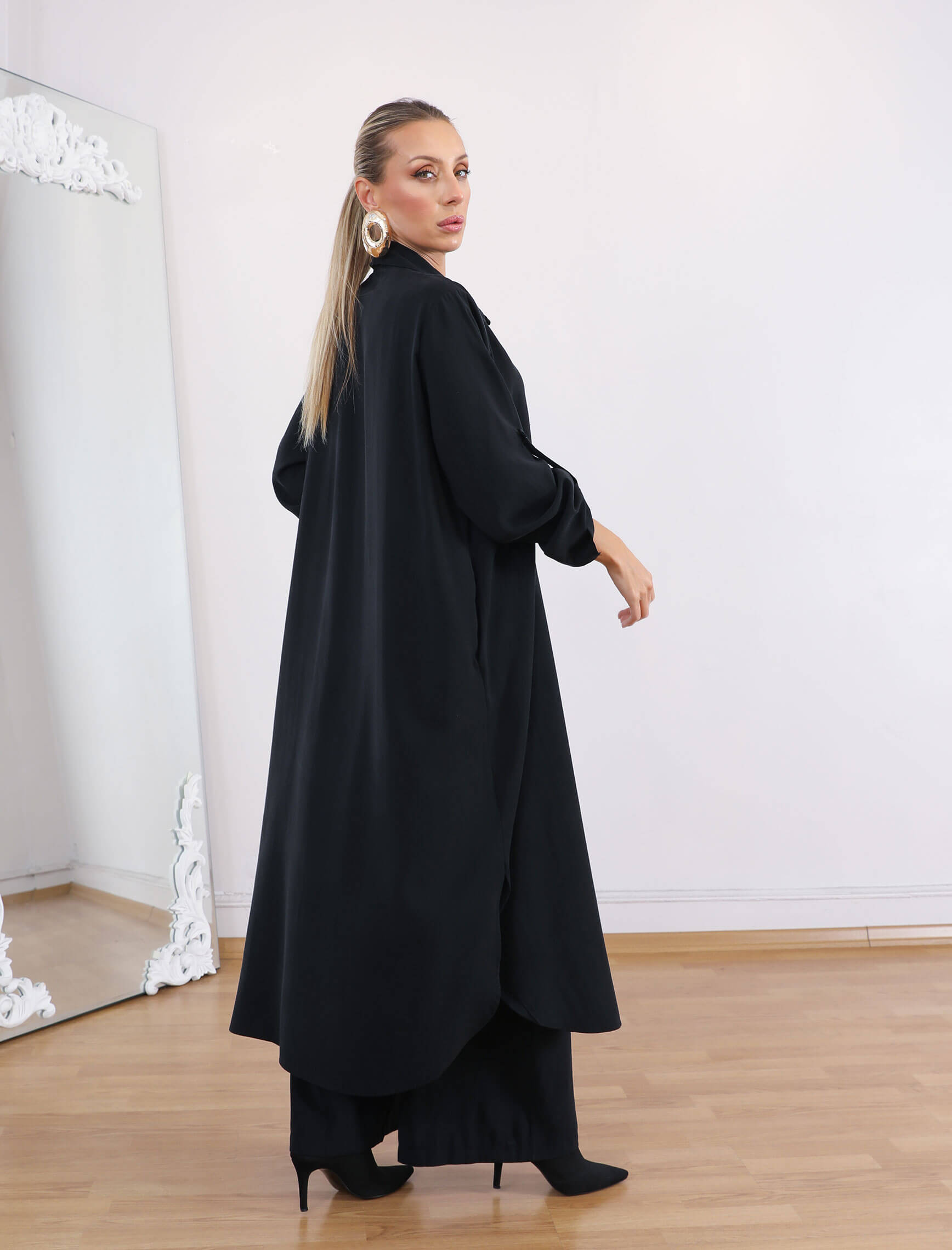 Siyah Moreno Tunik Takım - Görsel 5