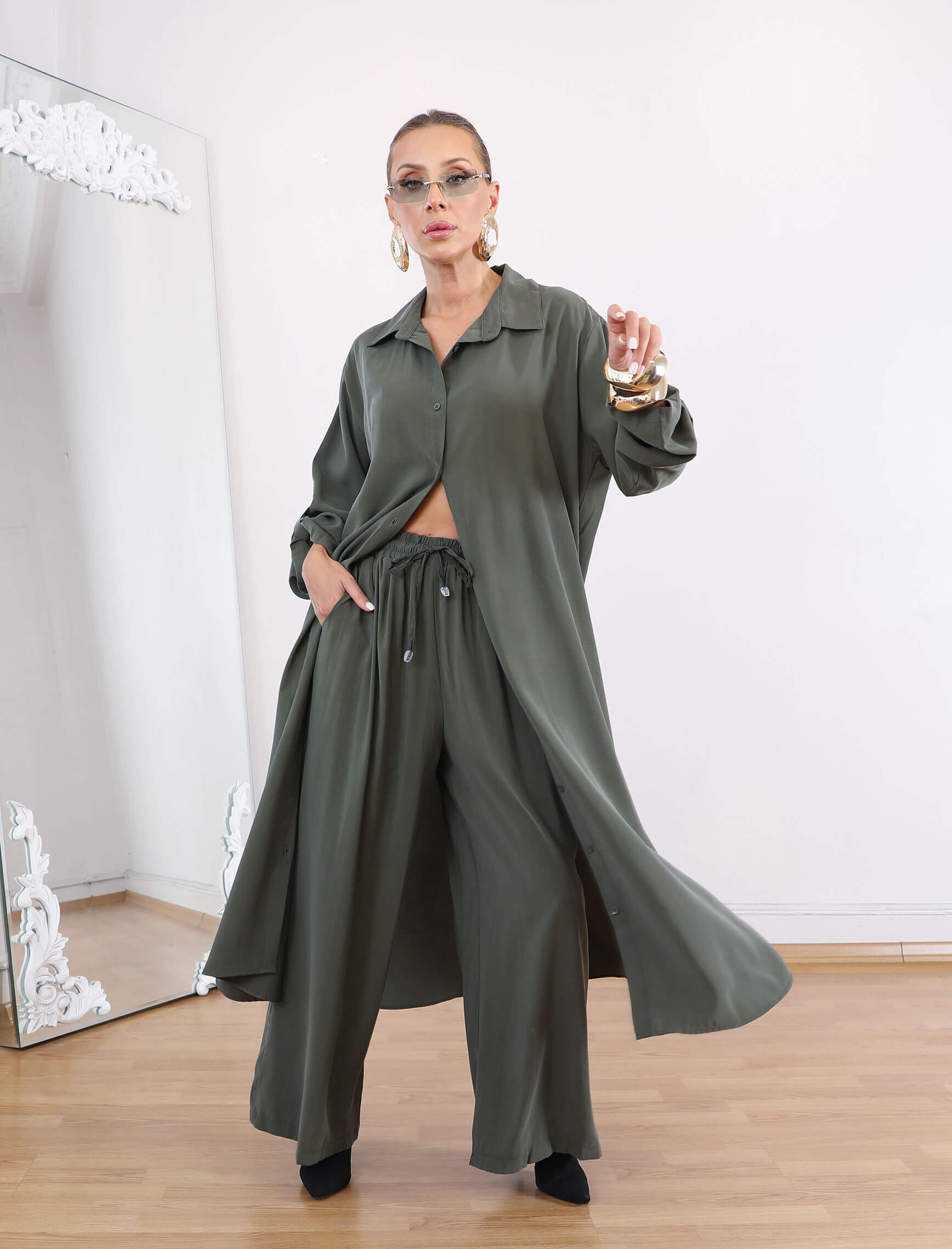 Haki Moreno Tunik Takım