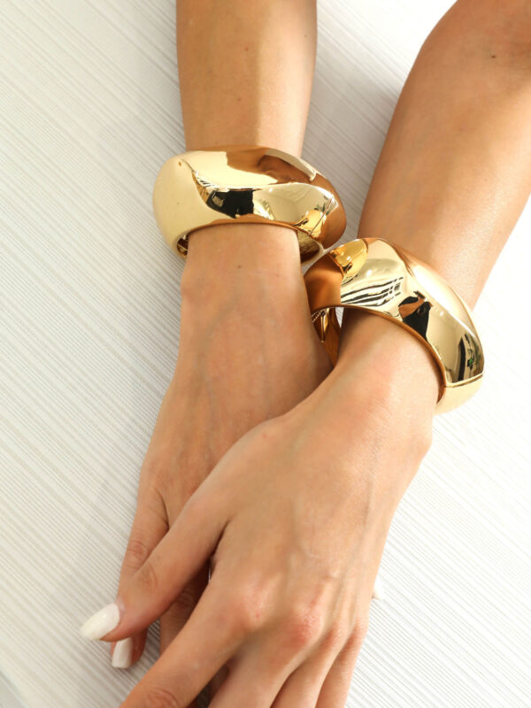 Gold Elips Mia Bileklik