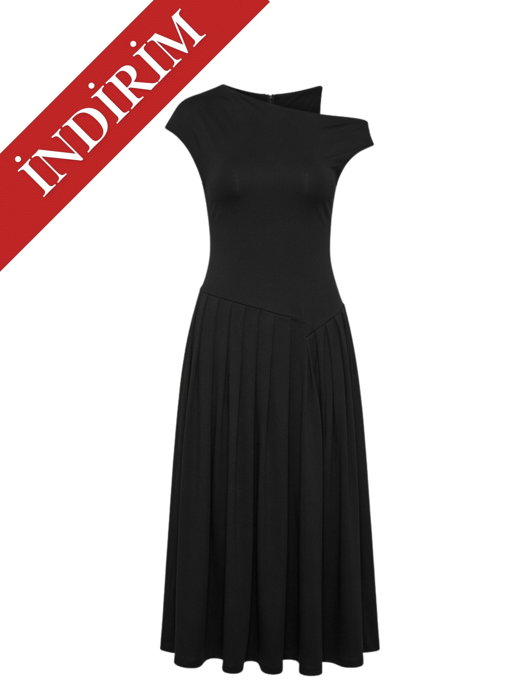 Siyah Jasmine Elbise - OUTLET