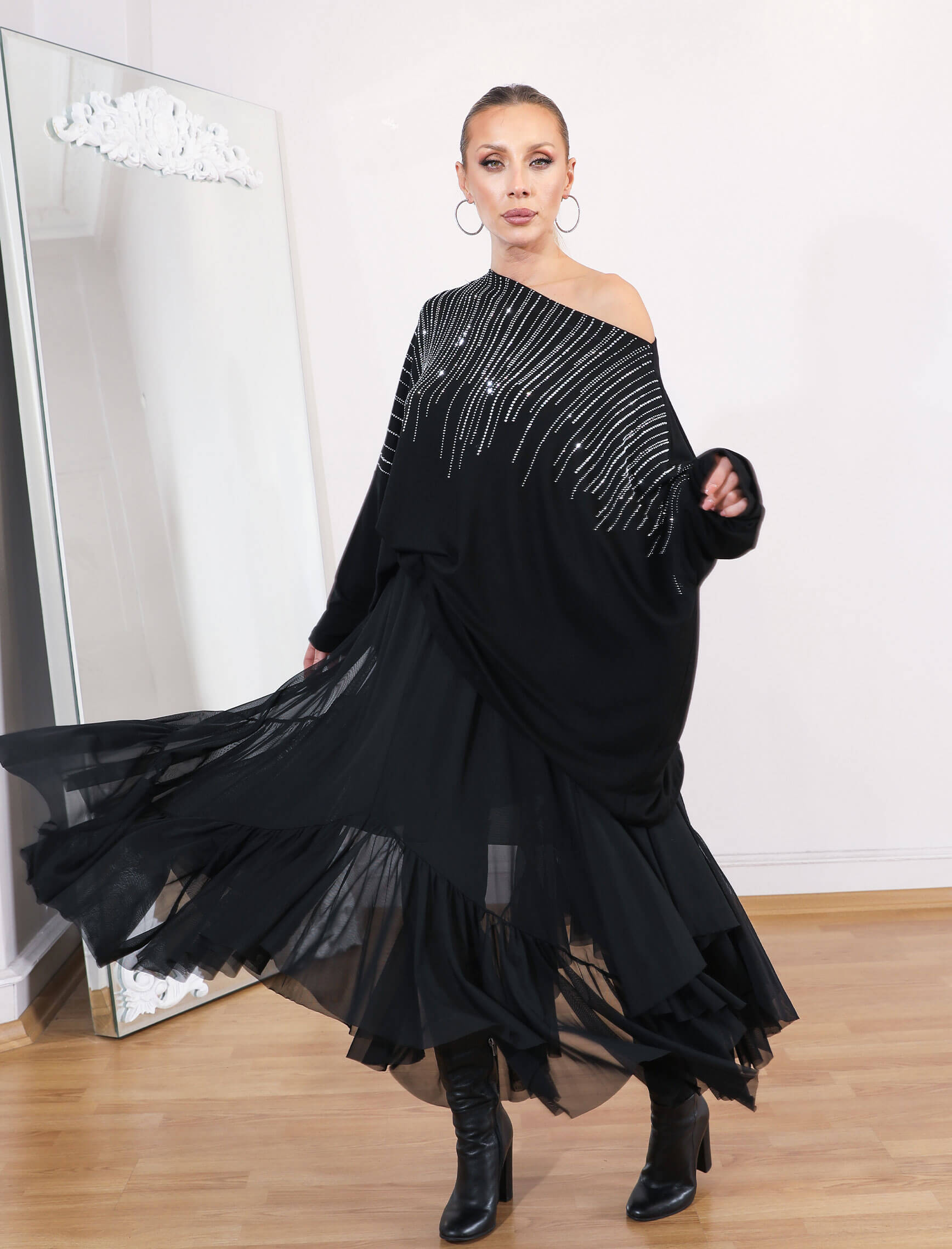 Brillant Taşlı Bluz - Görsel 5