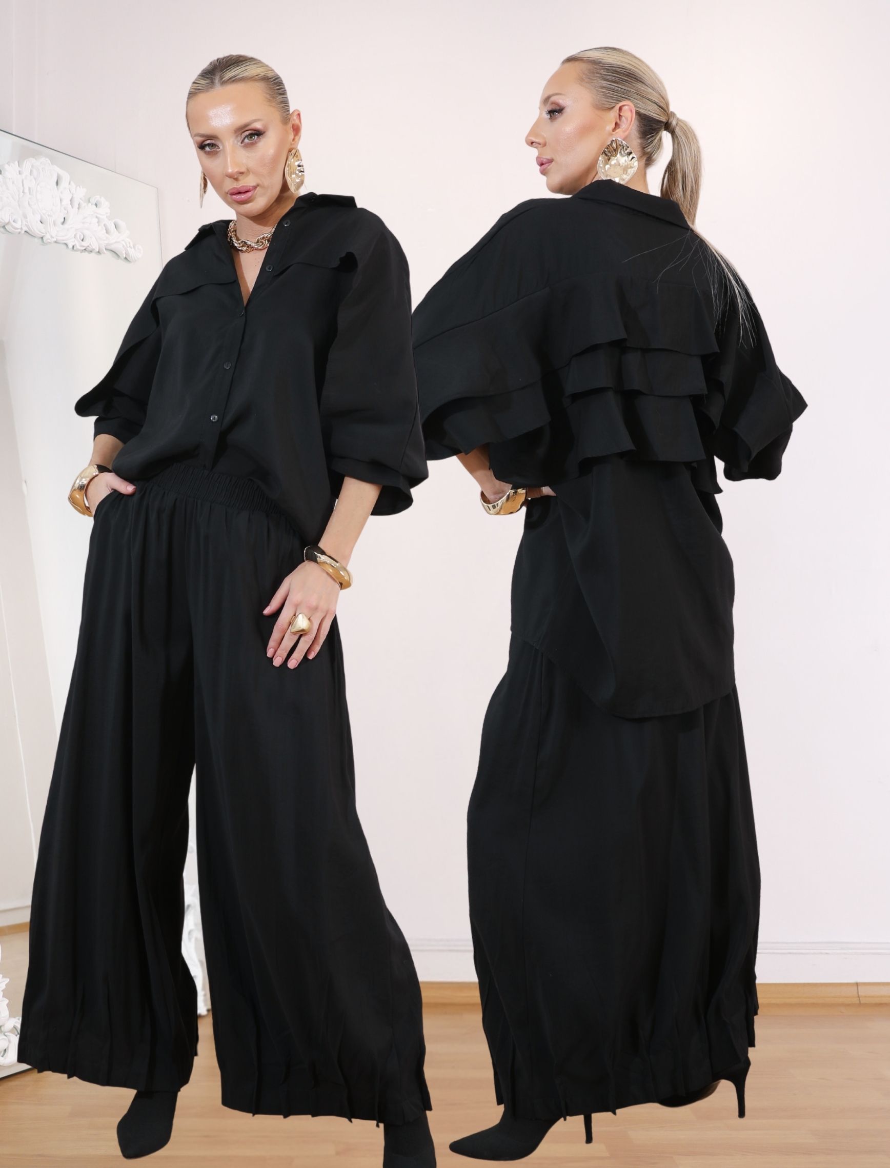 Siyah Volante İkili Takım