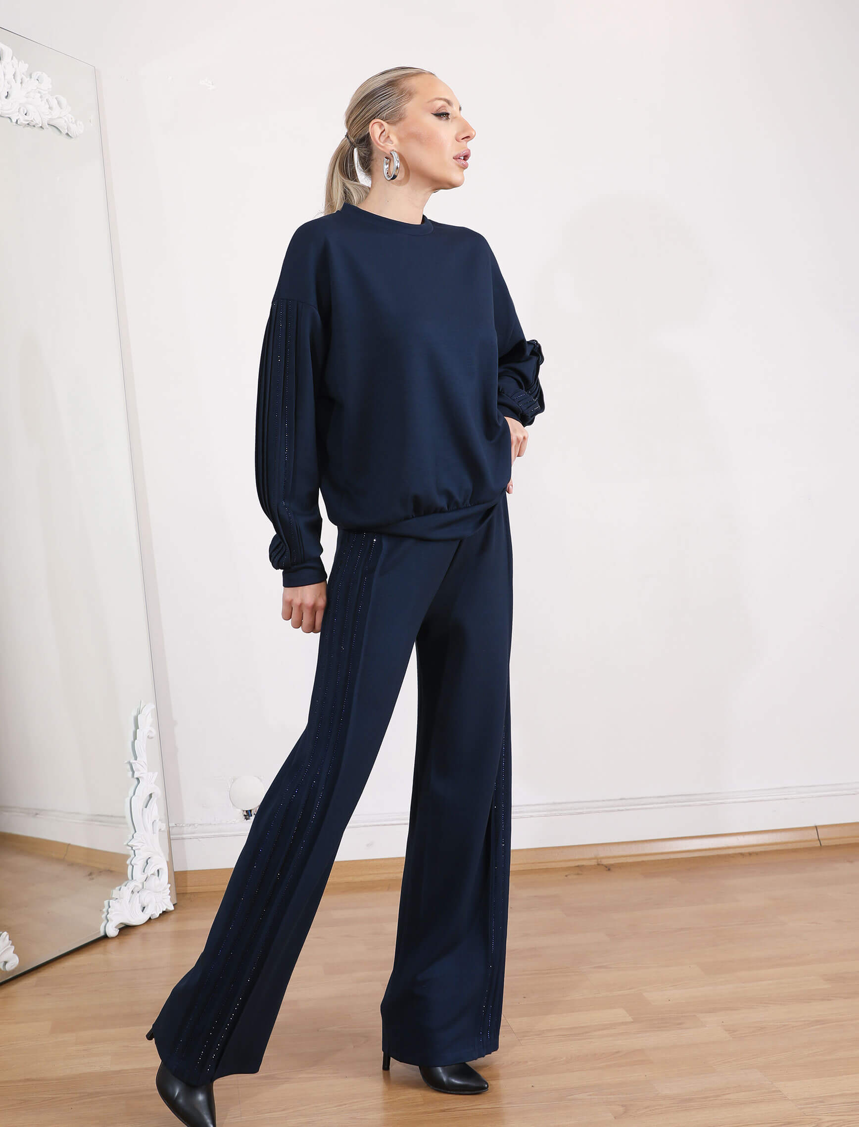 Lacivert Misse Takım - Görsel 2