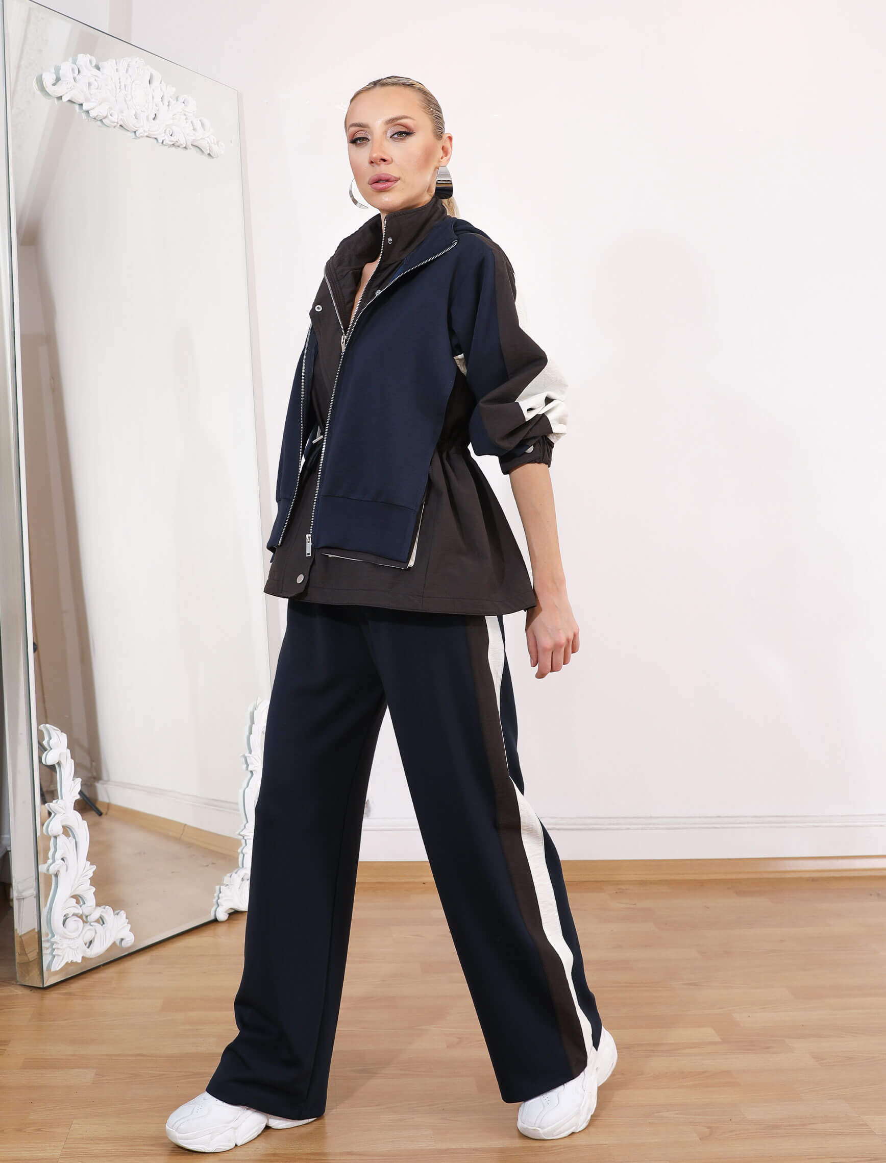 Koyu Kahve İndigo Terra Spor Takım - Görsel 5