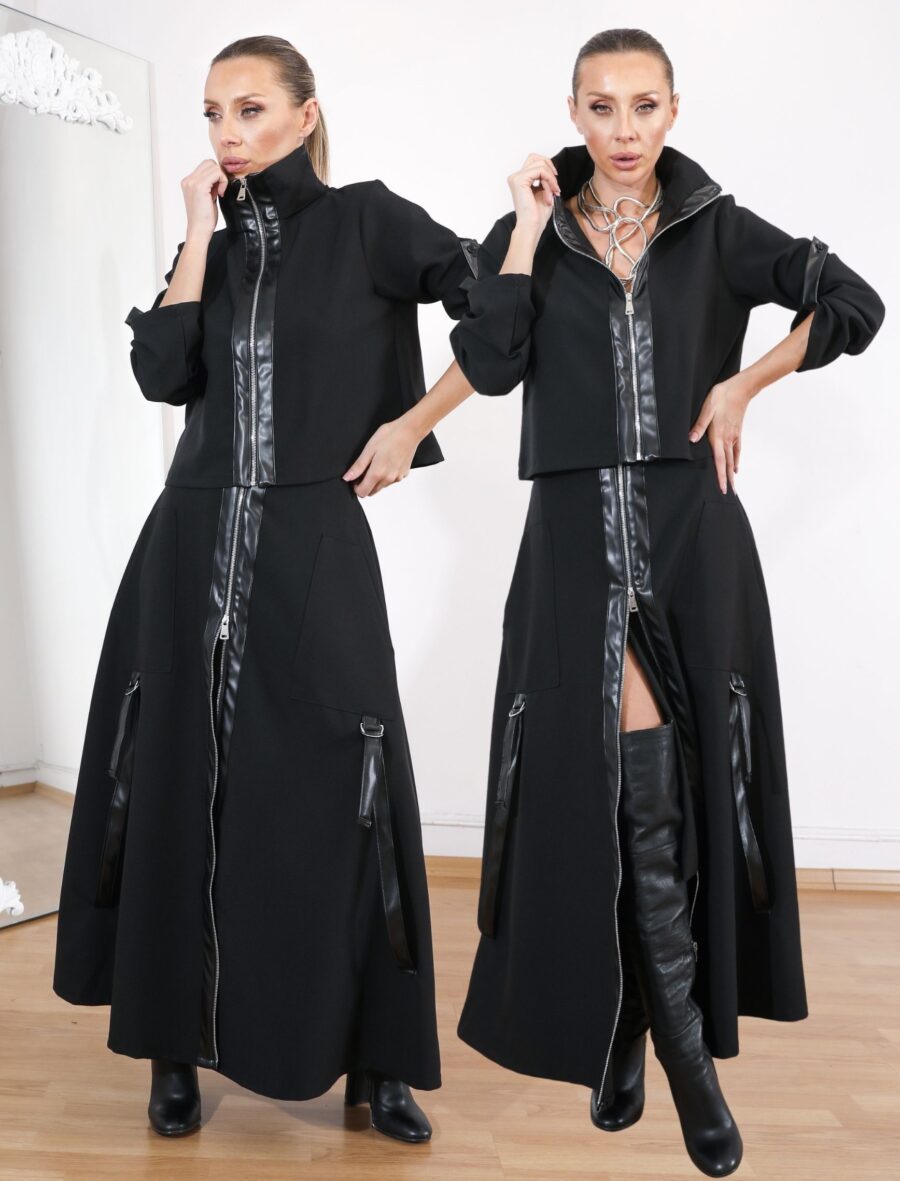 Siyah Etekli Nua Takım