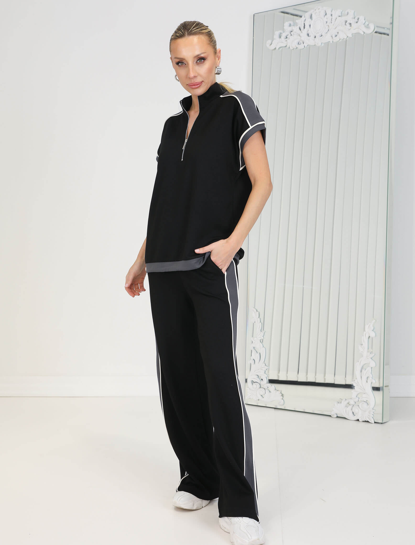 Siyah Electra Kolsuz Takım - Görsel 2