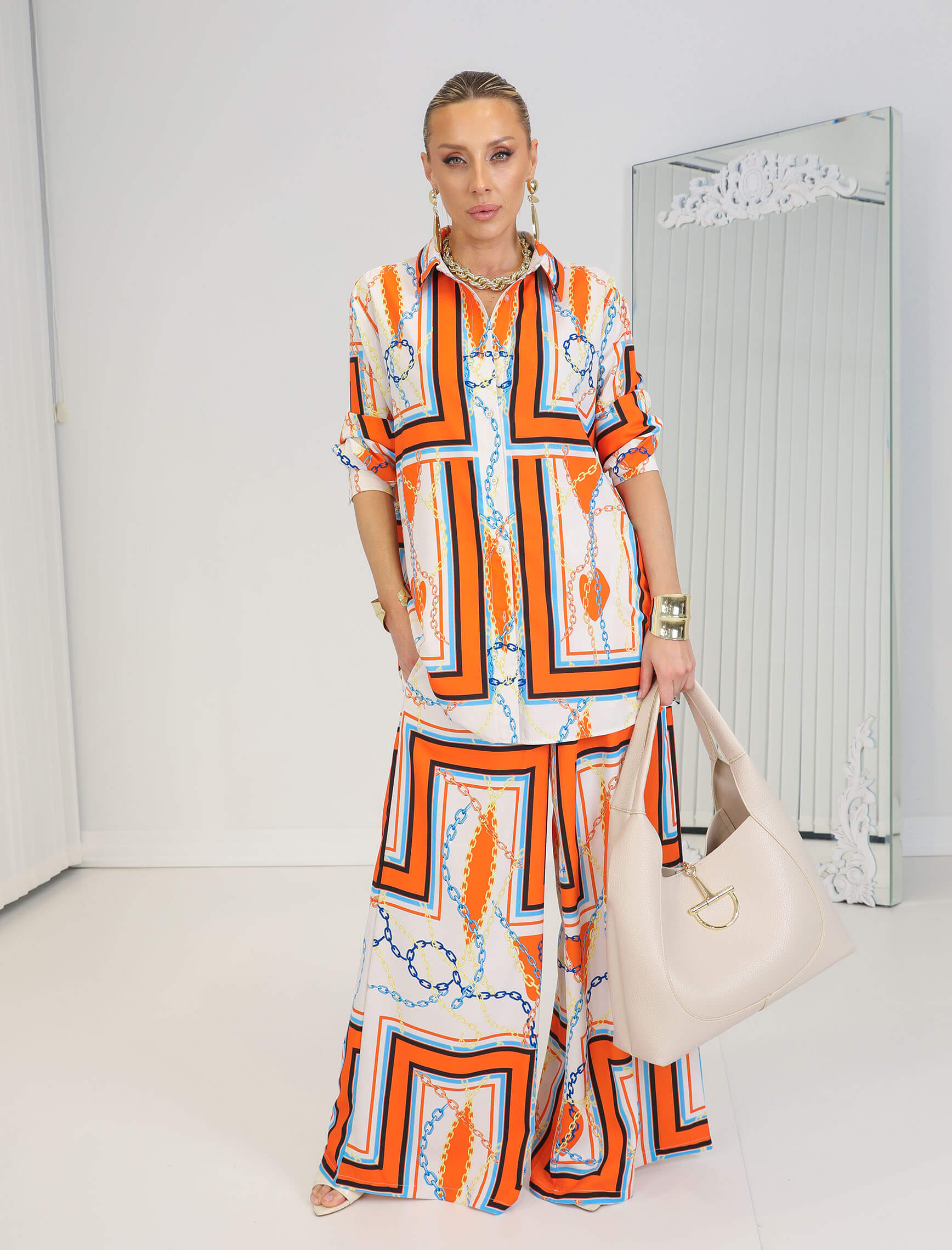 Turuncu Sisisla Takım - Görsel 2