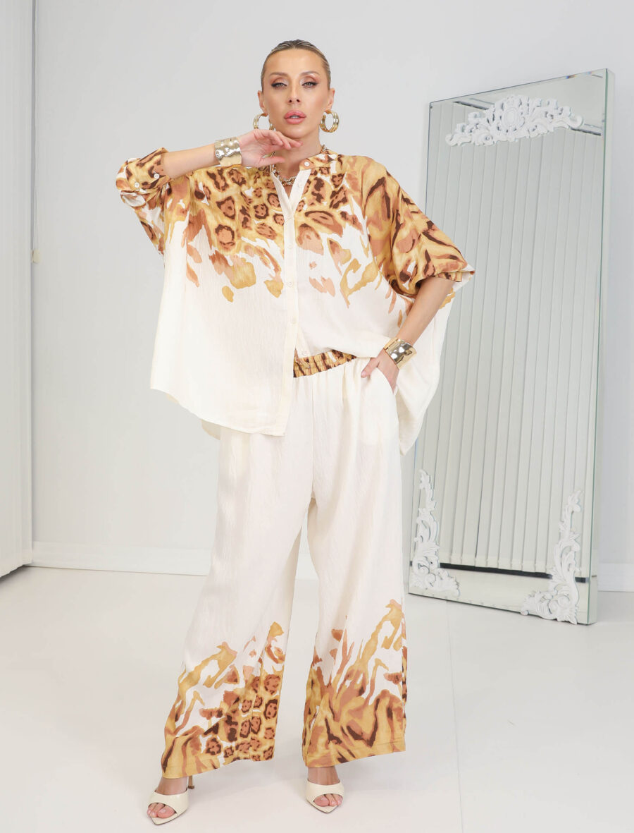 Ekru Leopardesen Lia Takım