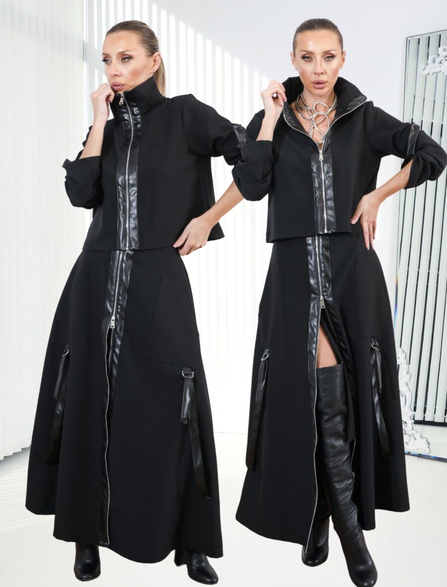 Siyah Etekli Nua Takım