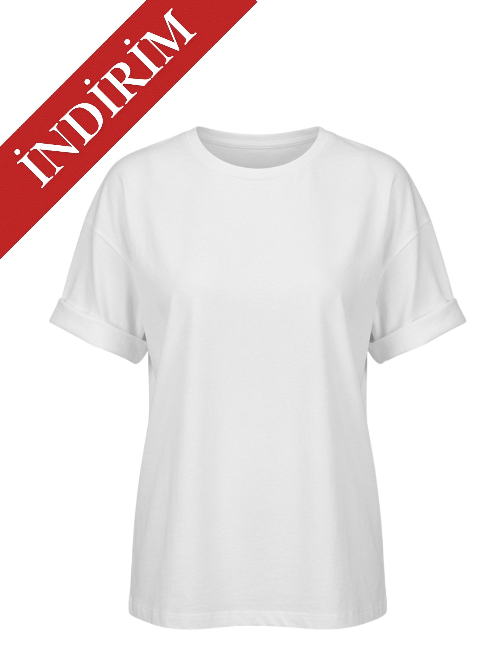 Beyaz Mas Tshirt - OUTLET