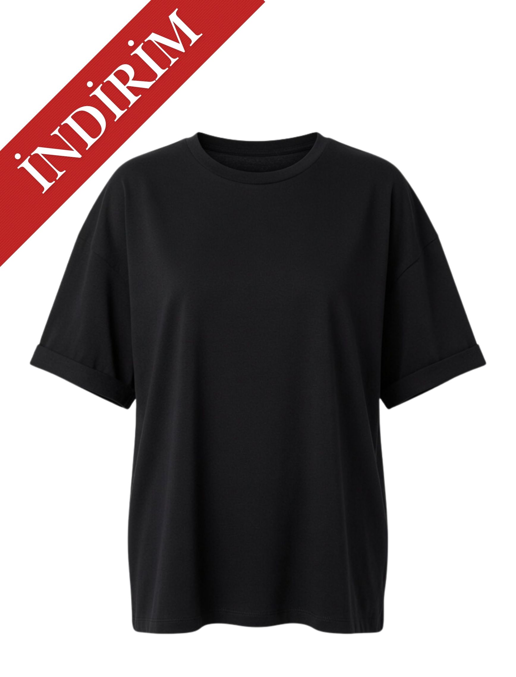 Siyah Mas Tshirt - OUTLET