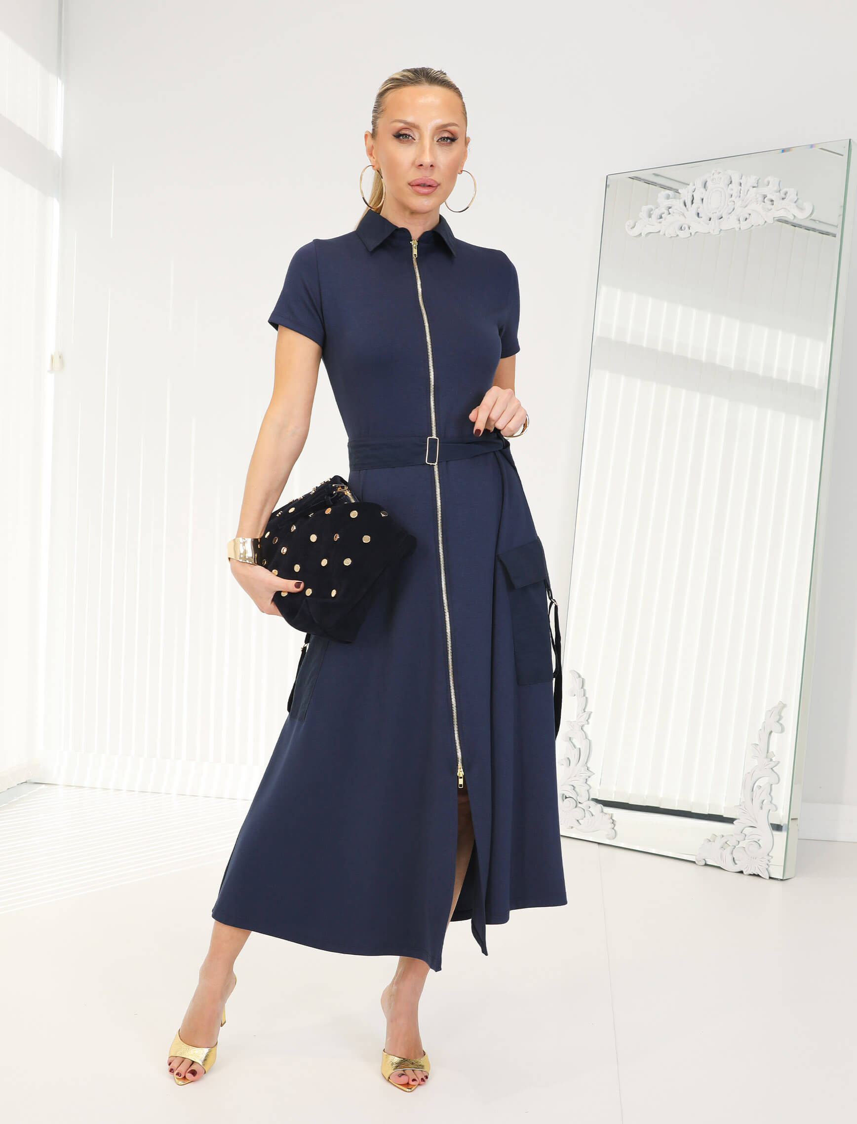 Laci Cepli Jena Elbise - Görsel 4