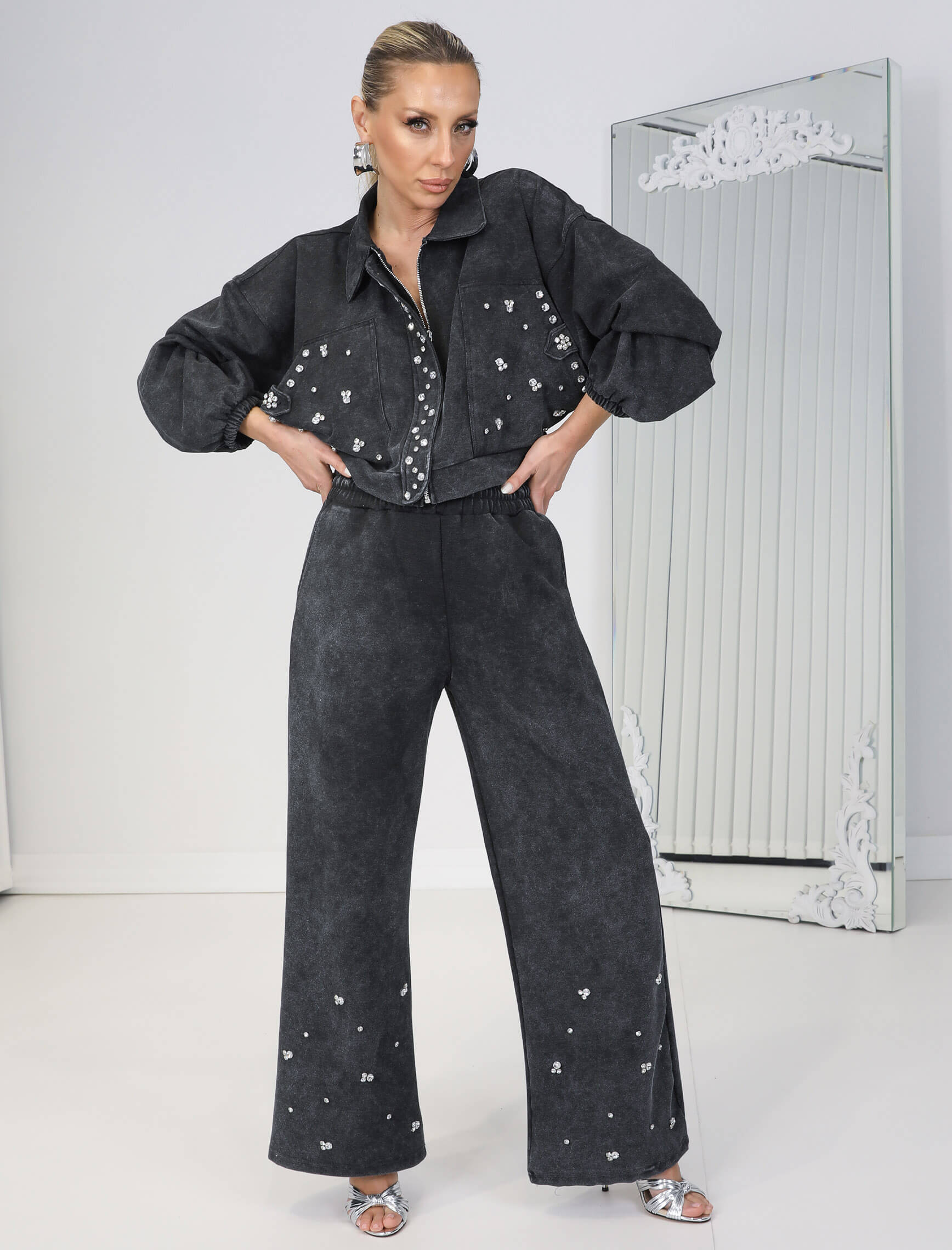 Yıkama Taşlı Daria Takım