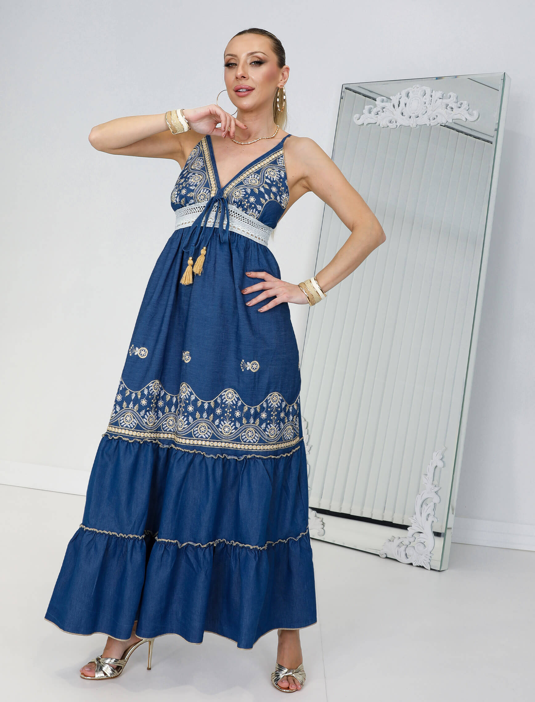 Milagro Askılı Elbise