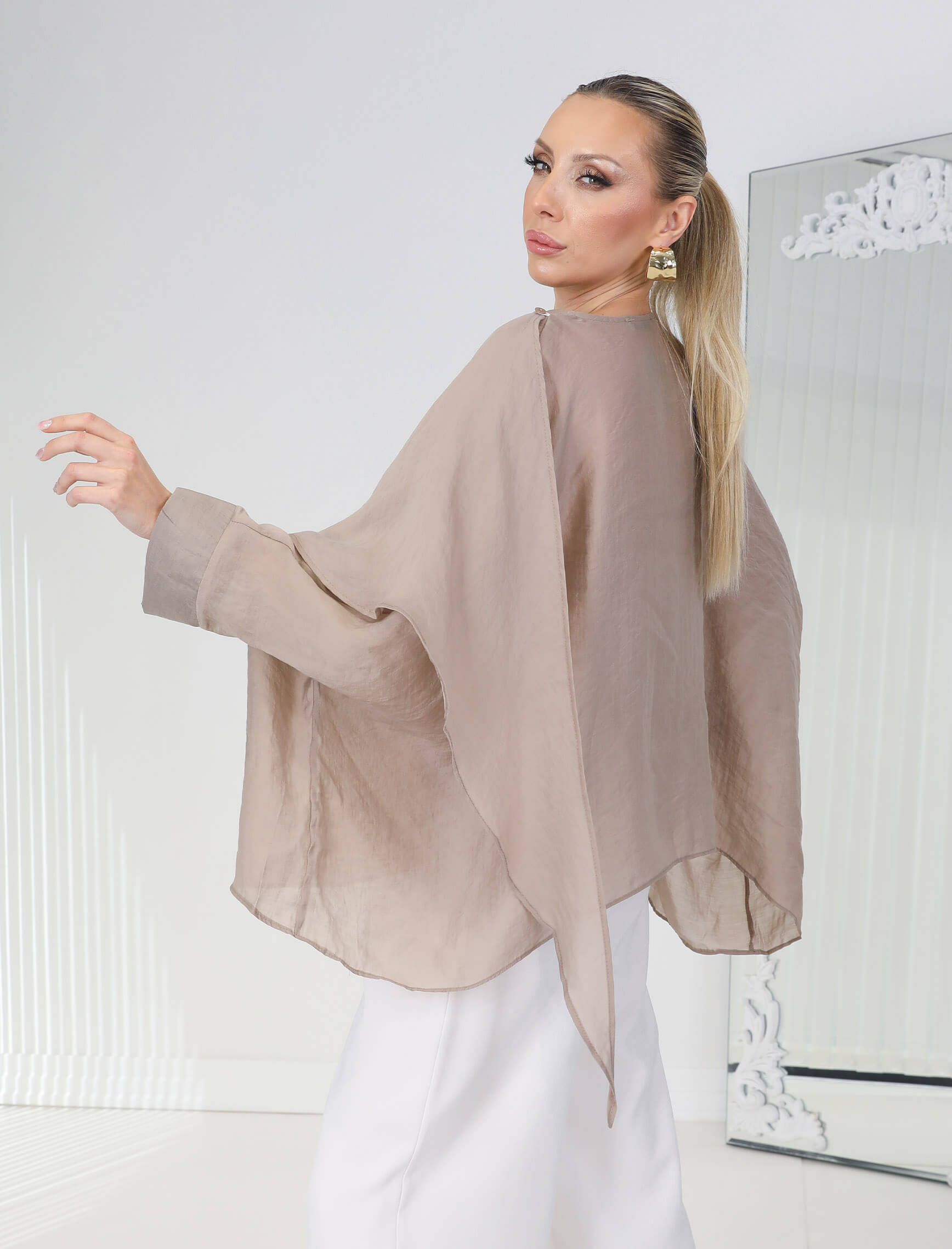 Vizon Eleni Bluz - Görsel 5