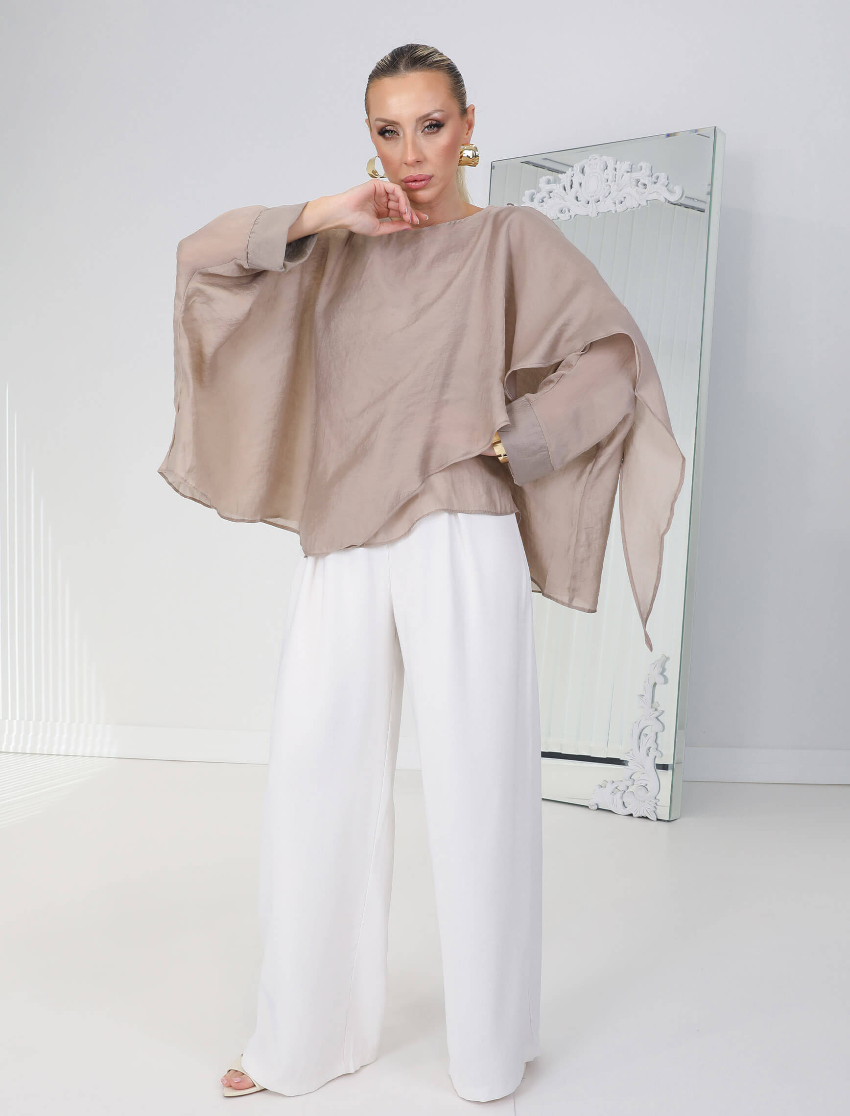 Vizon Eleni Bluz - Görsel 3