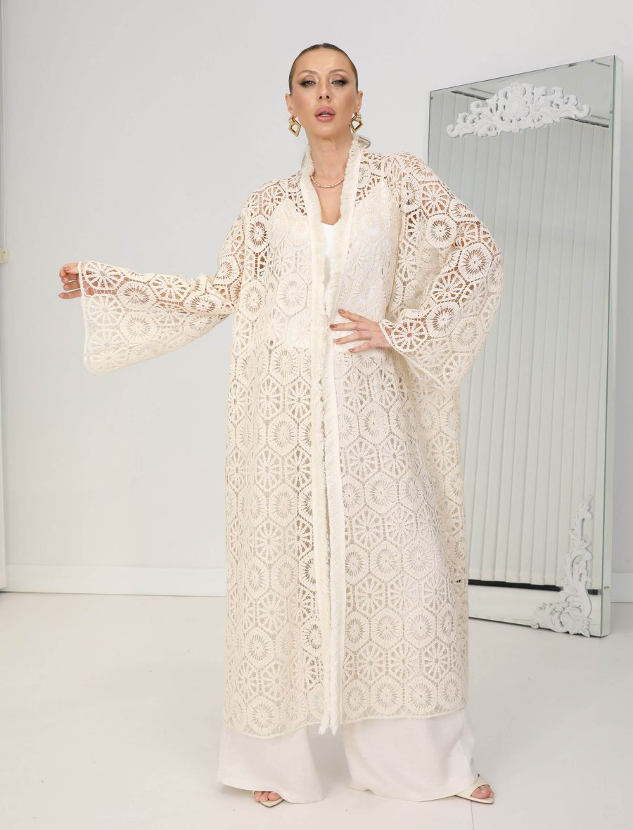 Taş Dantel Kimono