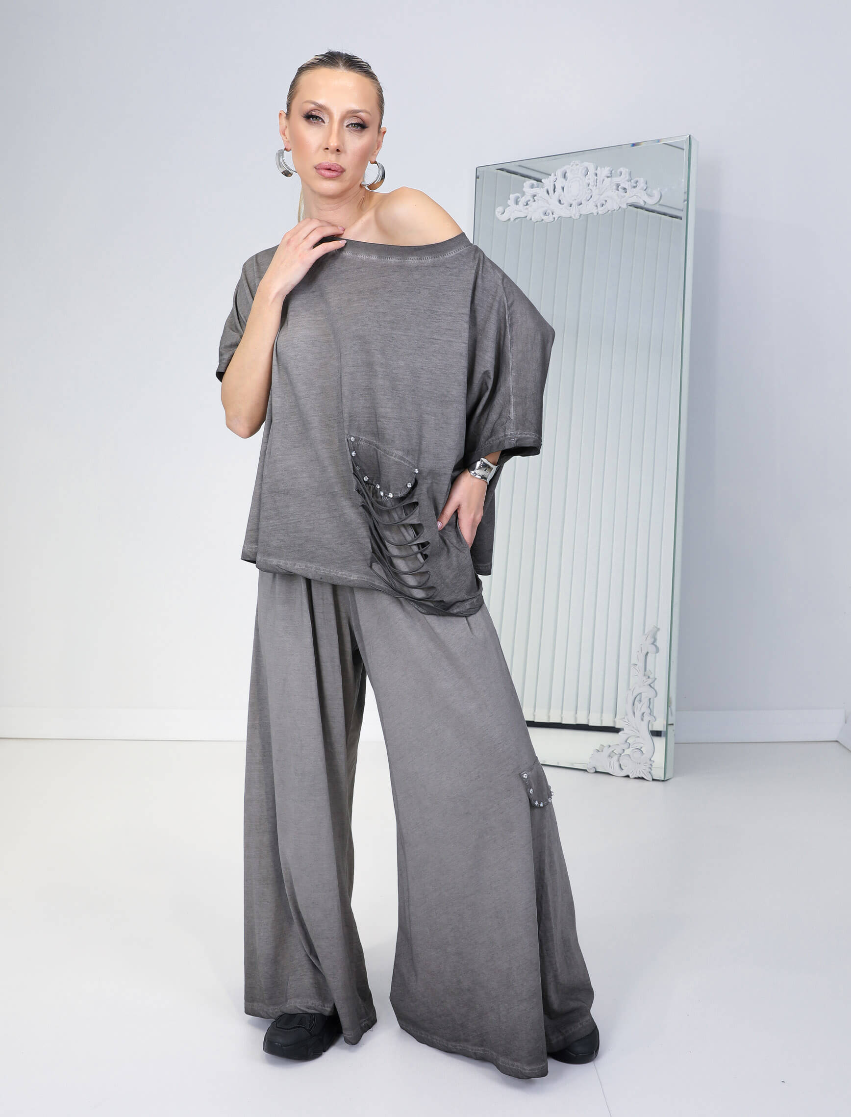 Gri Serona Takım - Görsel 4