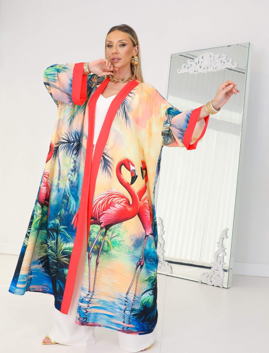 Tosca Filamingodesen Kimono