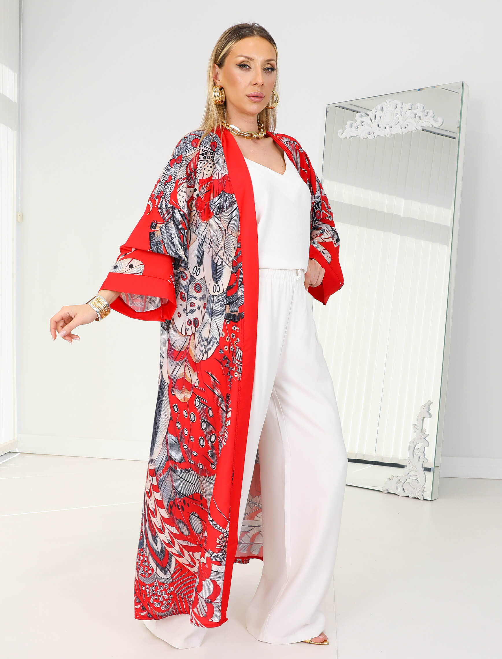 Tosca Tüydesen Kimono - Görsel 4