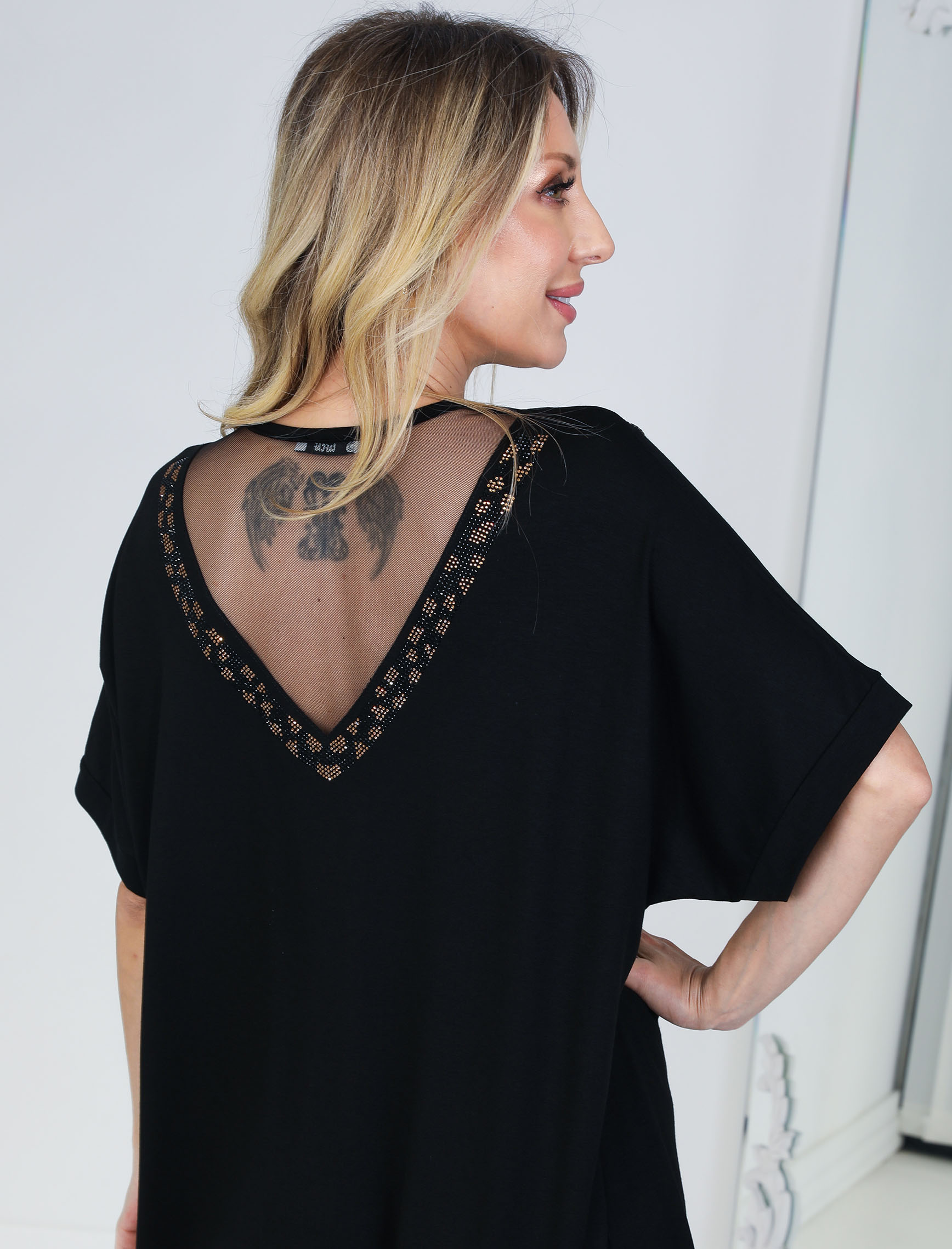 Leopar Taşlı Fiore Delüx Elbise - Görsel 6