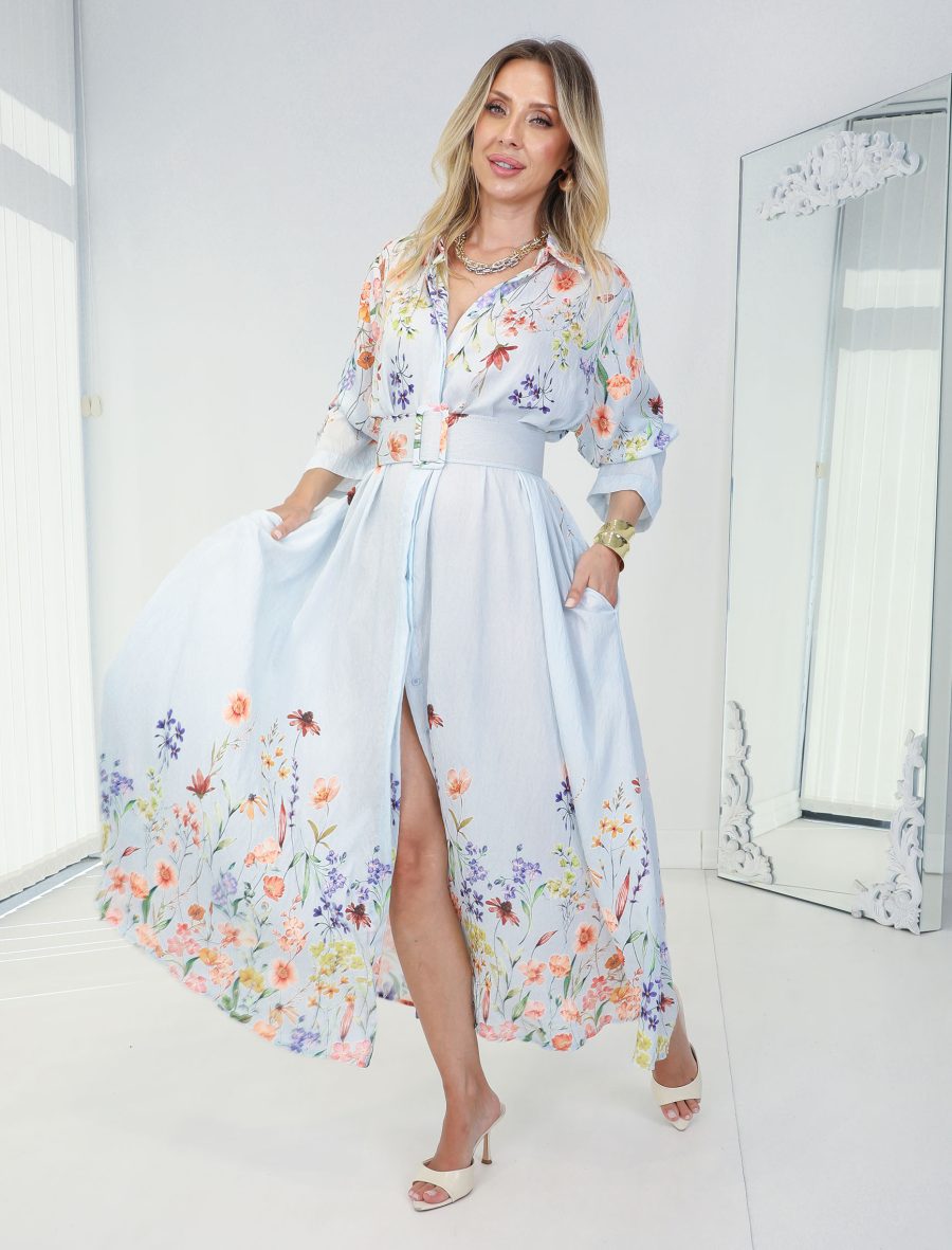 Mavi Magnolia Elbise