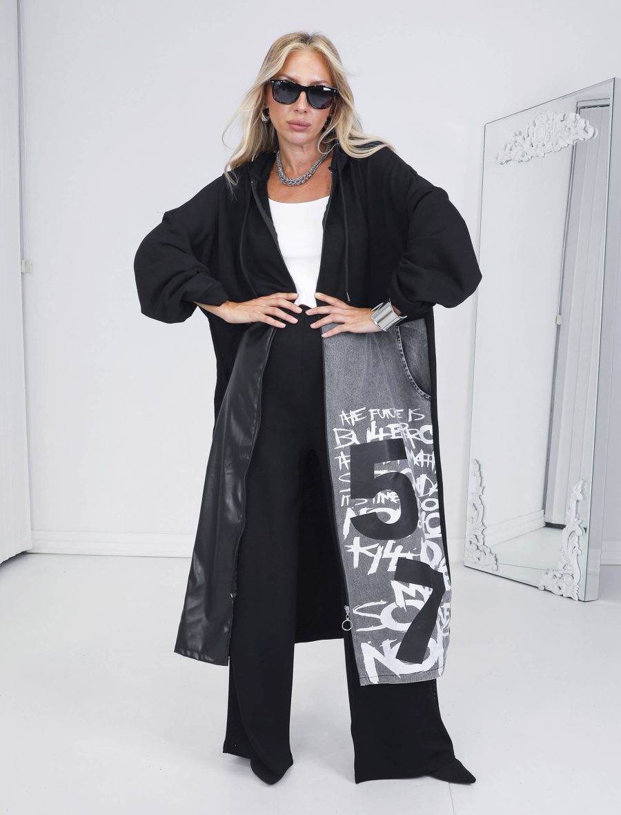Gri NO5 Spor Kap - Trench